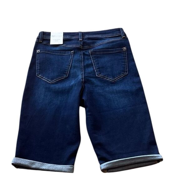 INC International Concepts Dark Indigo Blue Denim Shorts, Size 8/29, NWT - Picture 2 of 10